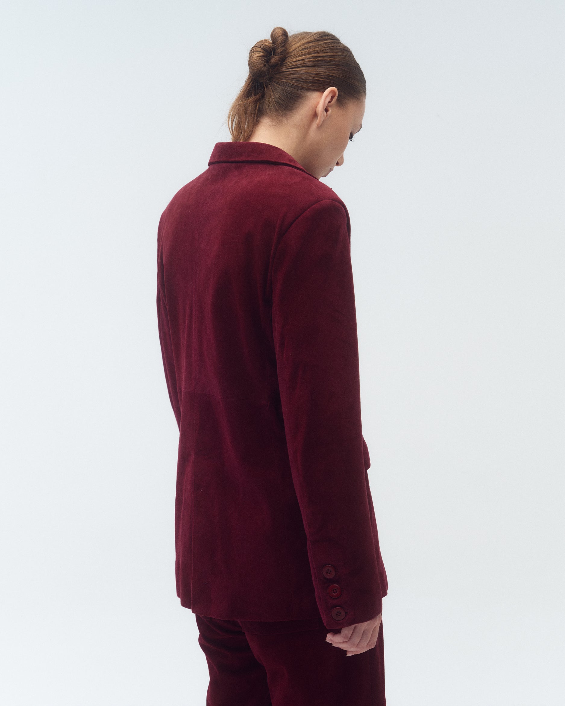Blazer Juana Gamuza Bizancio