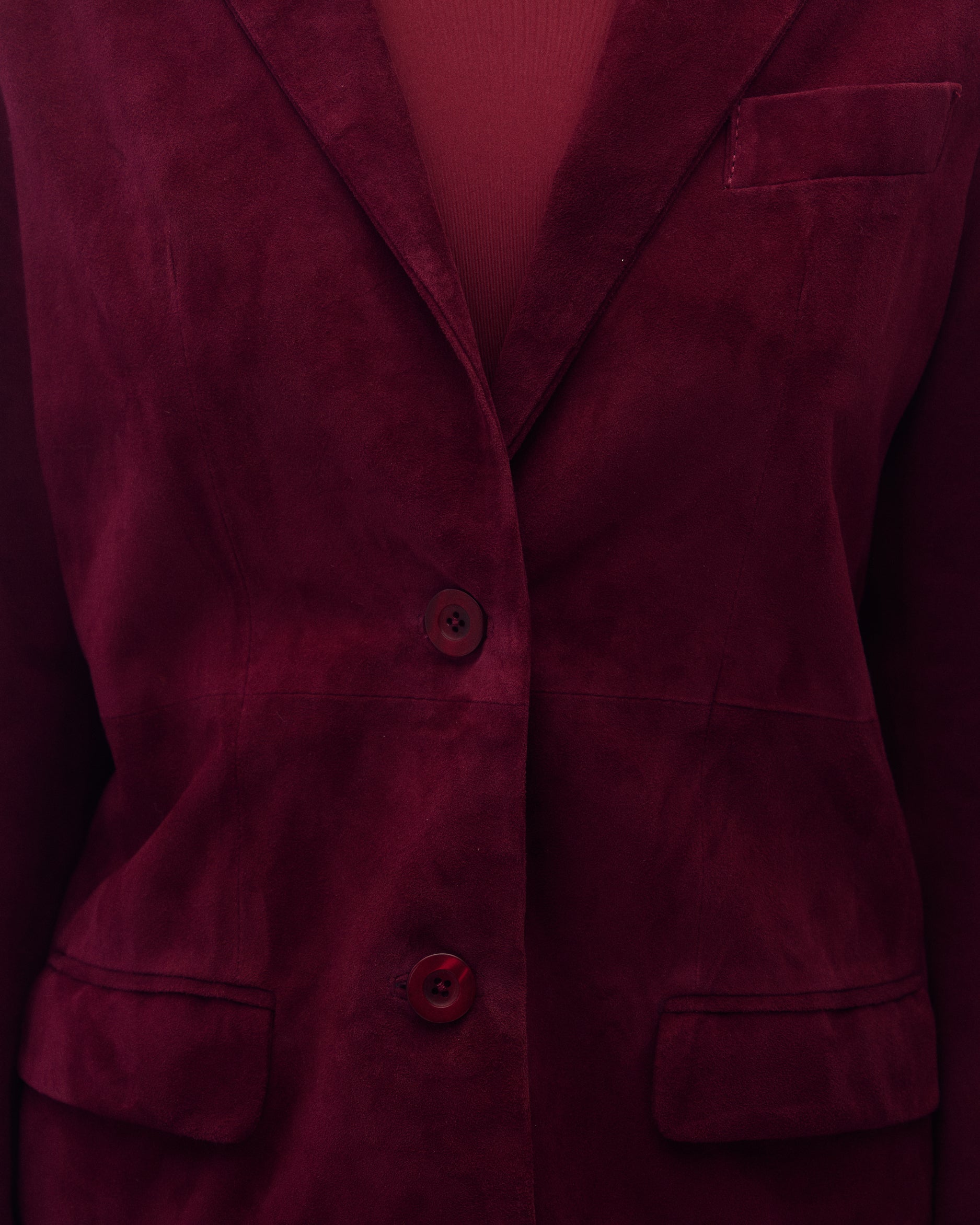 Blazer Juana Gamuza Bizancio