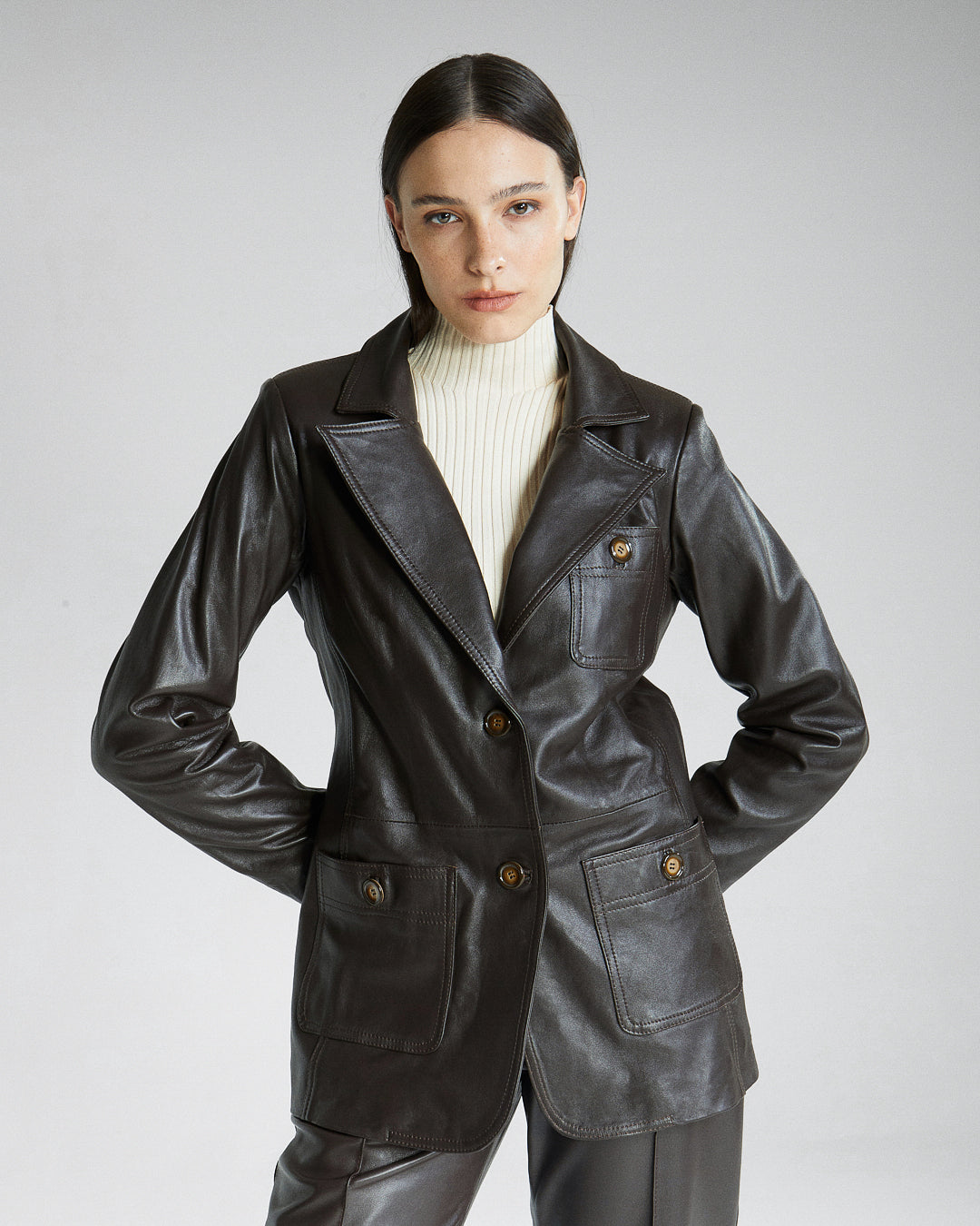 Blazer Emma Marrón