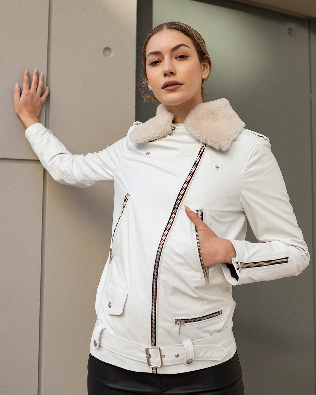 Campera Margot Blanca