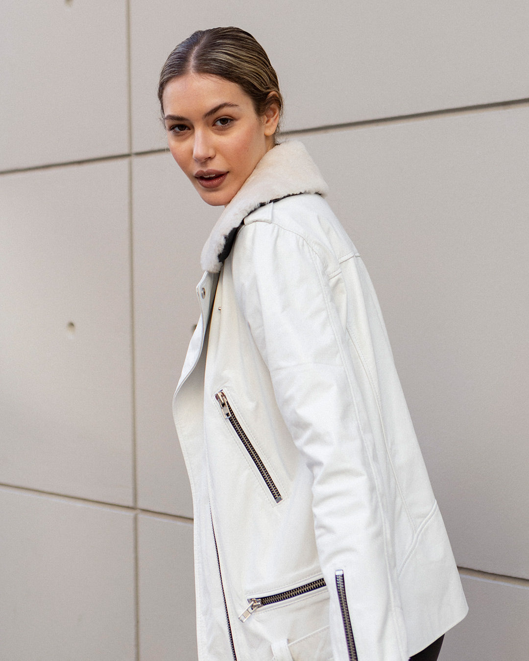 Campera Margot Blanca