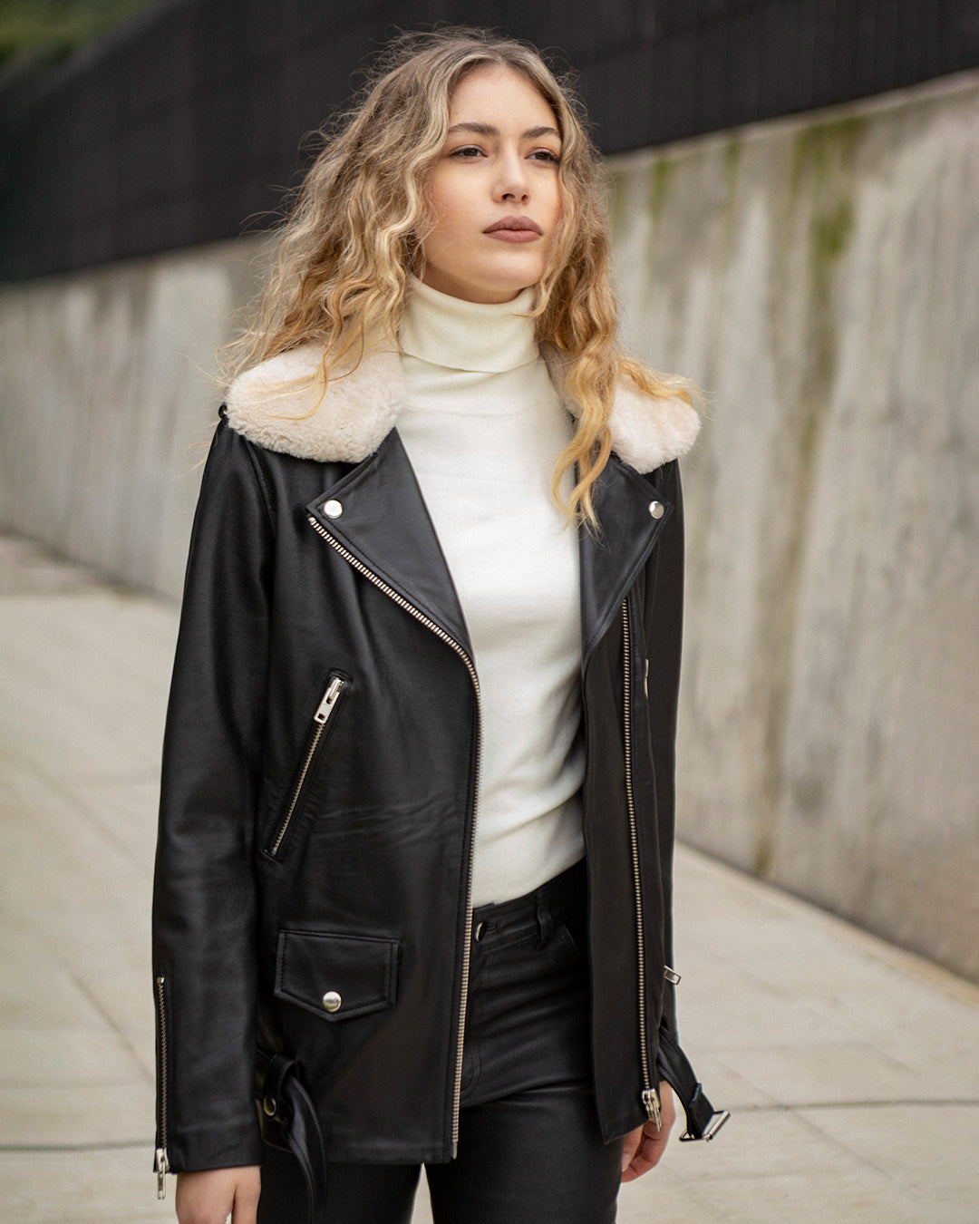 Campera Margot Negra