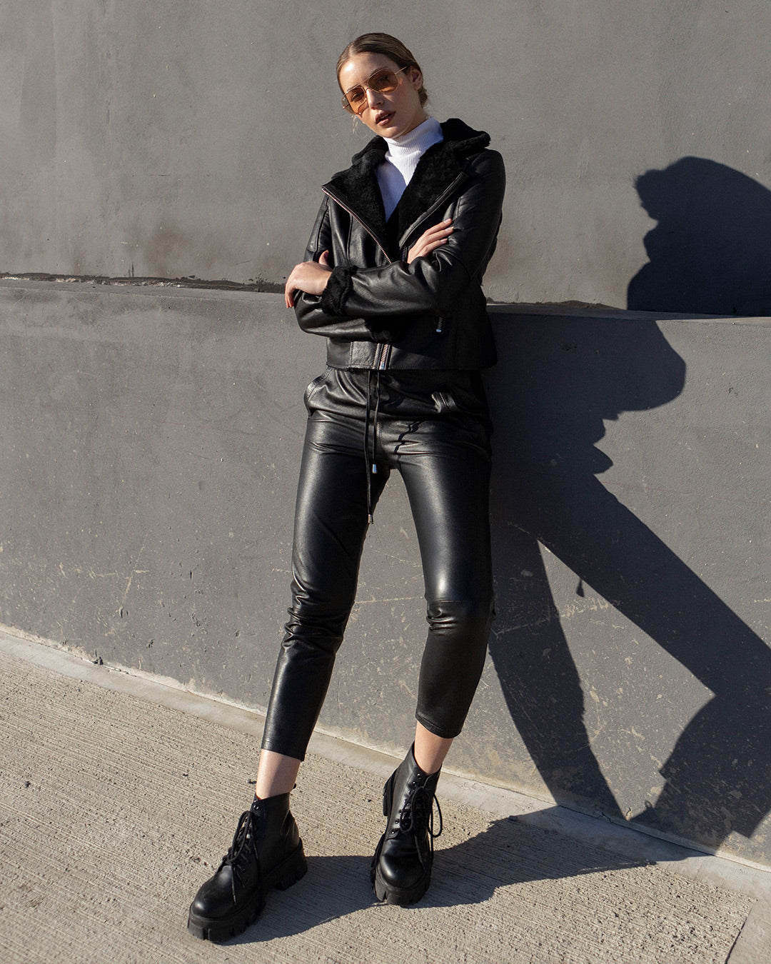 Campera Sienna Negra/Negro (SALE)