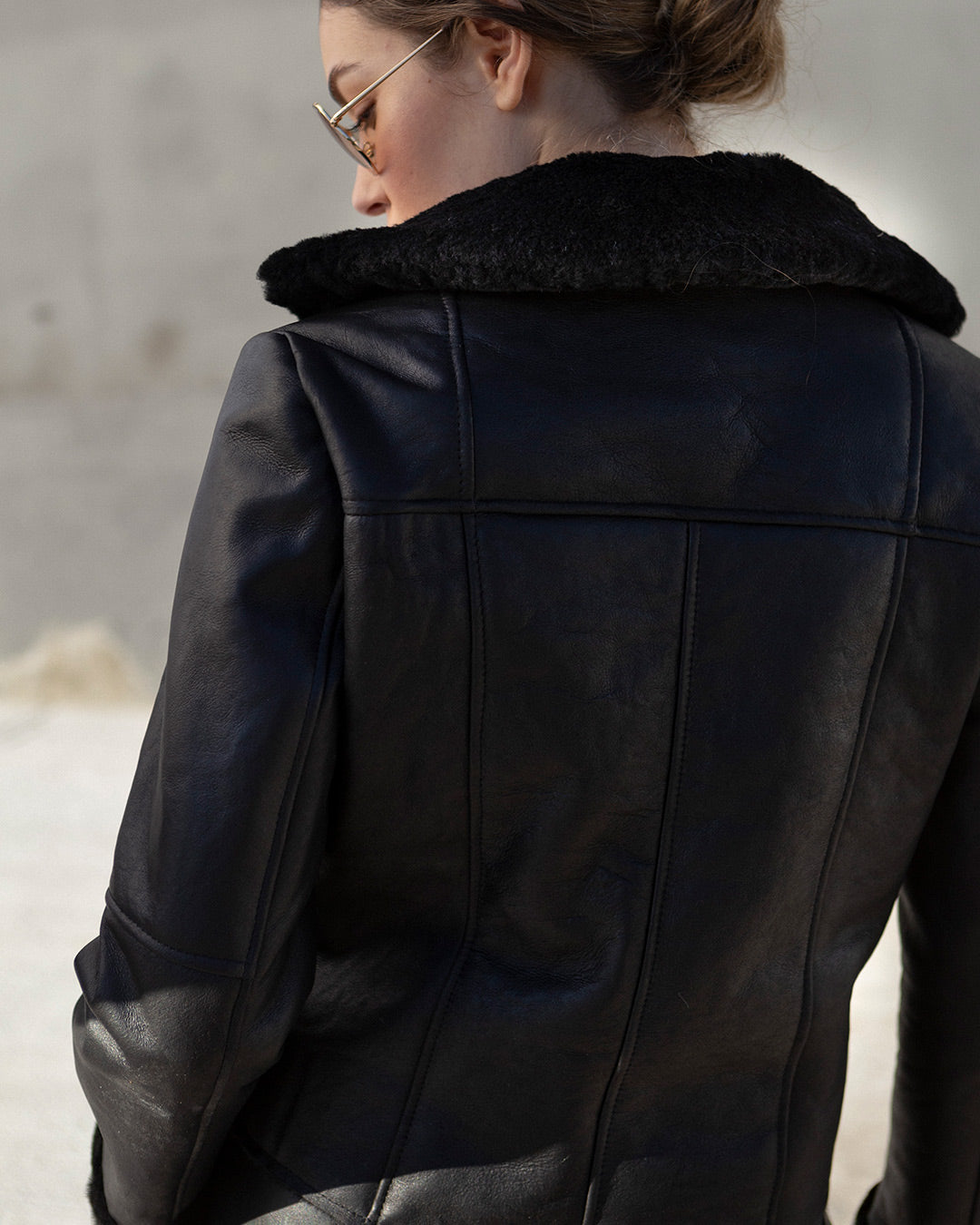 Campera Sienna Negra/Negro (SALE)