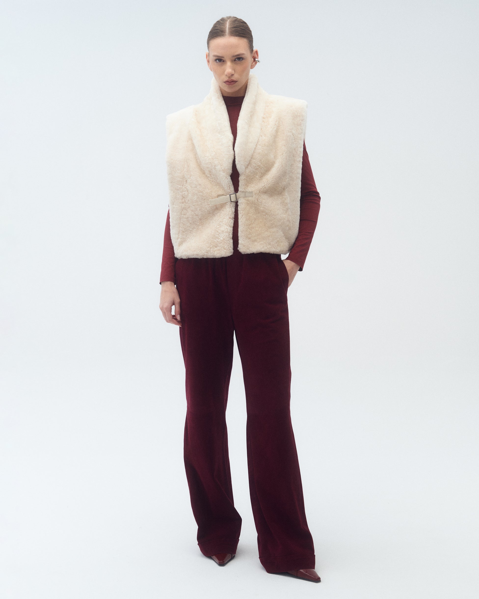 Pantalón Elisa Gamuza Bizancio