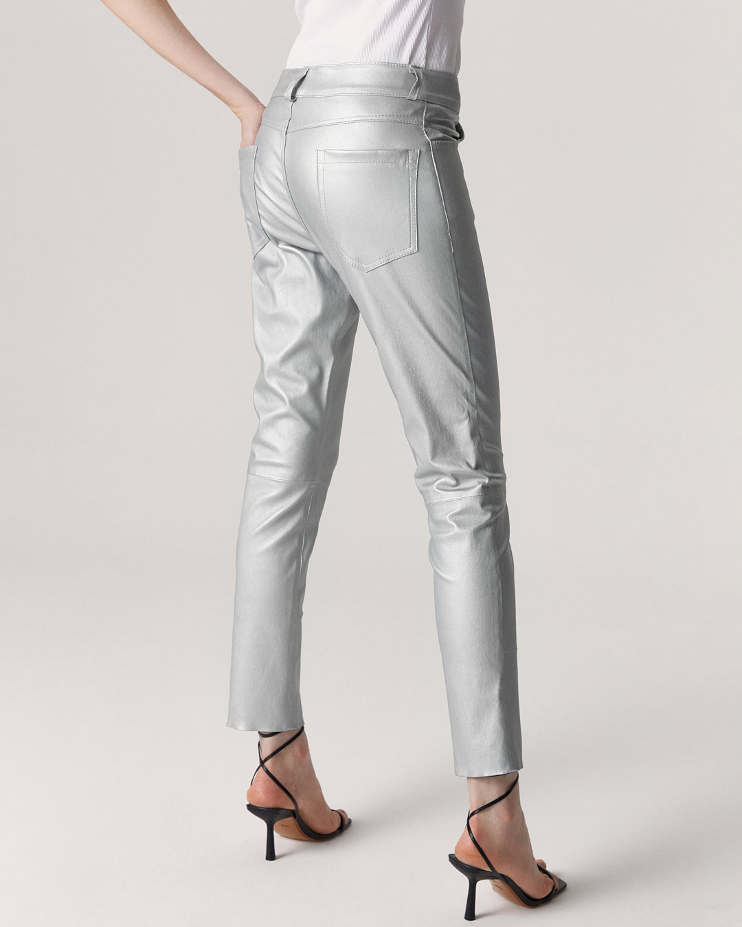 Pantalón Jeanero Elastizado Metalizado