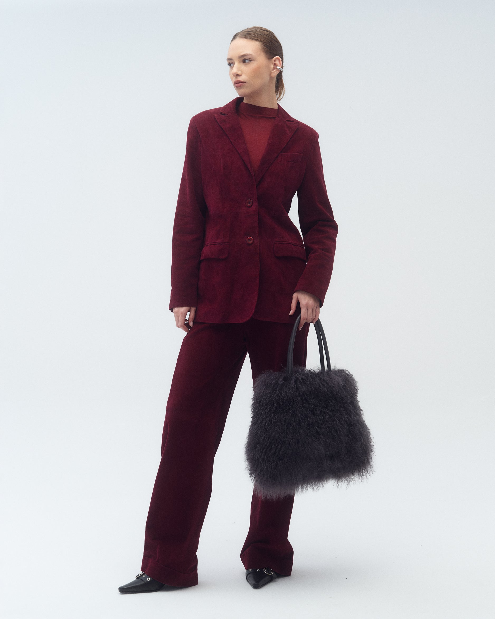 Blazer Juana Gamuza Bizancio