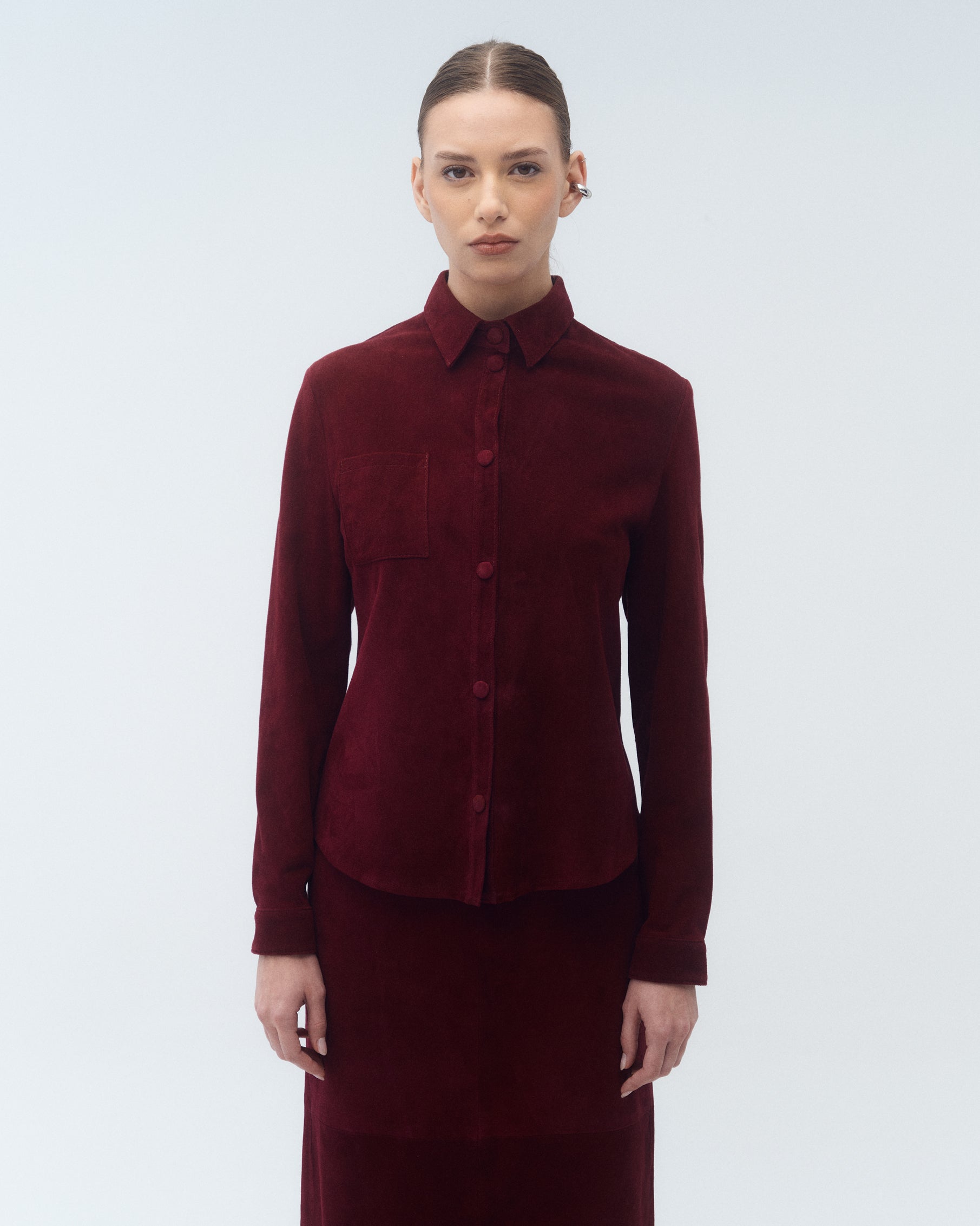 Camisa Megan Gamuza Bizancio