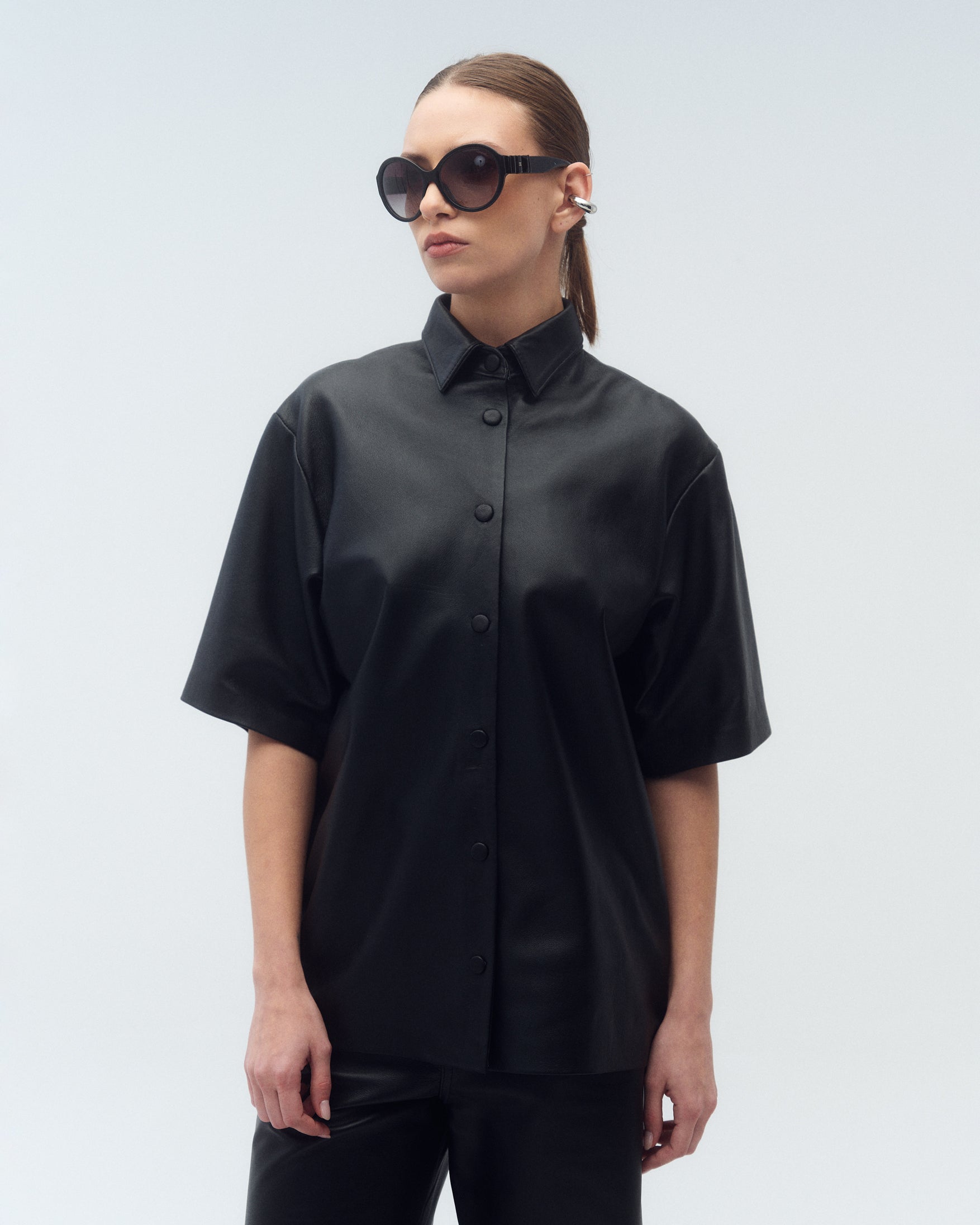 Camisa Sylvie Negra