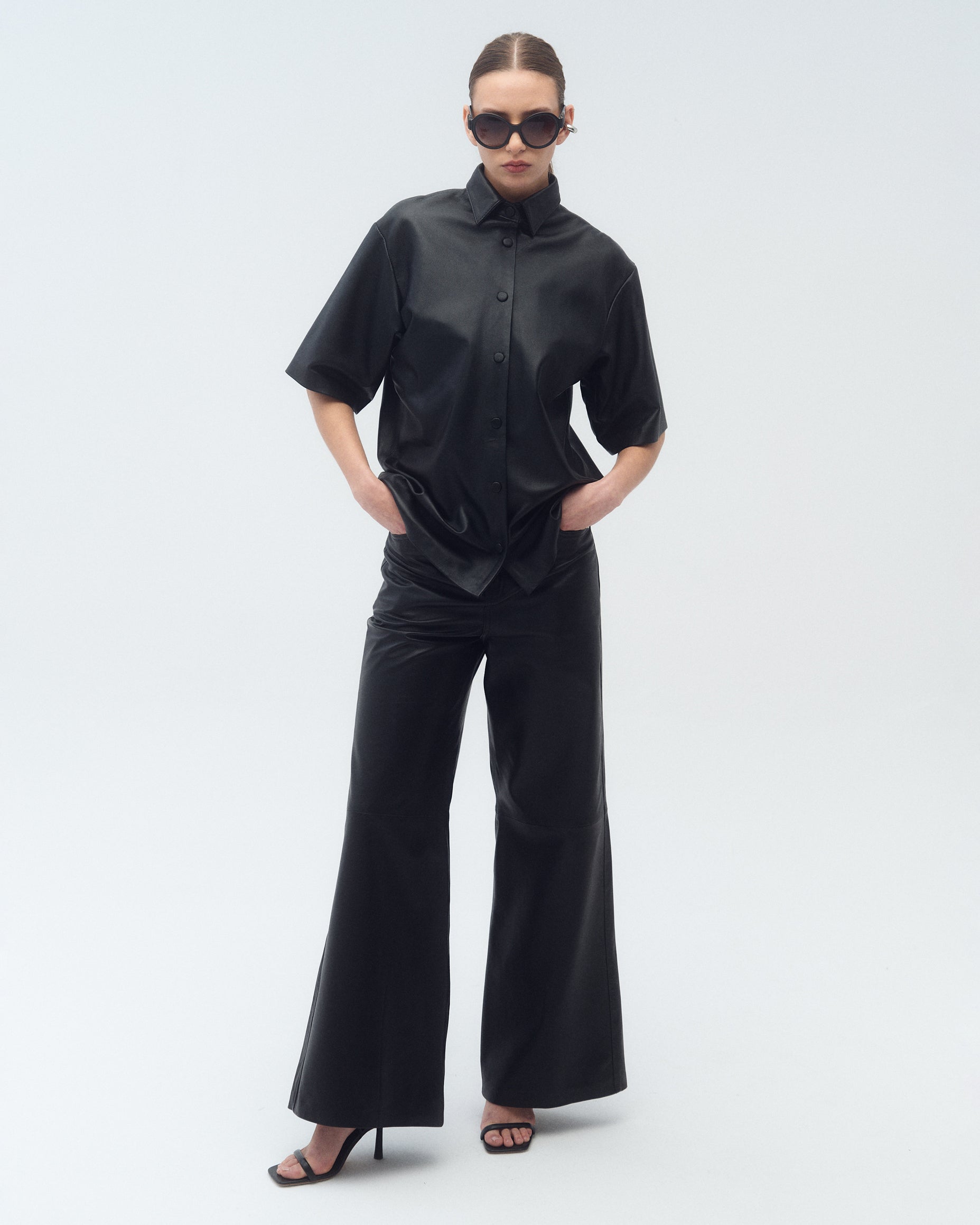 Camisa Sylvie Negra