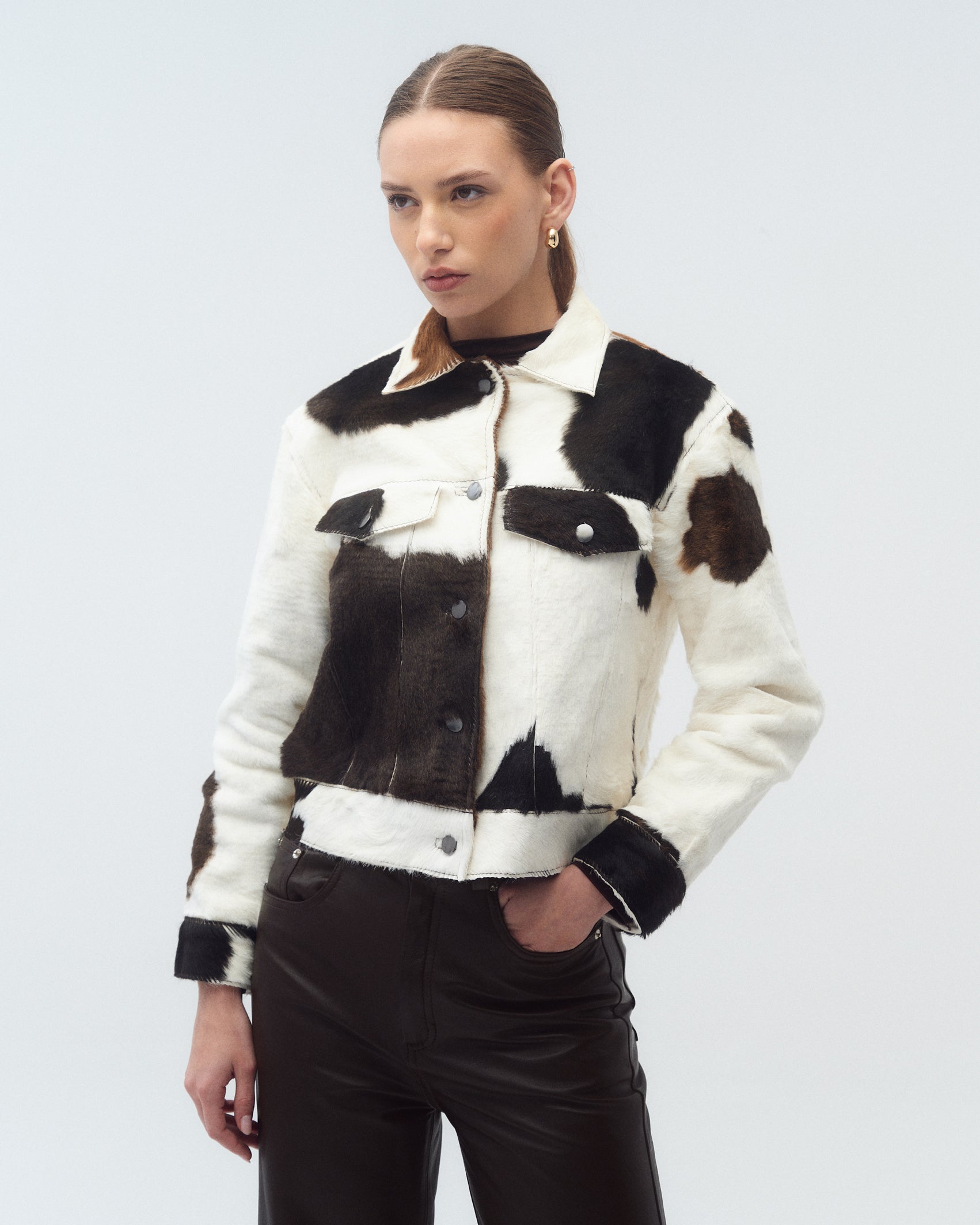 Campera Janet Marrón/Natural LIMITED EDITION