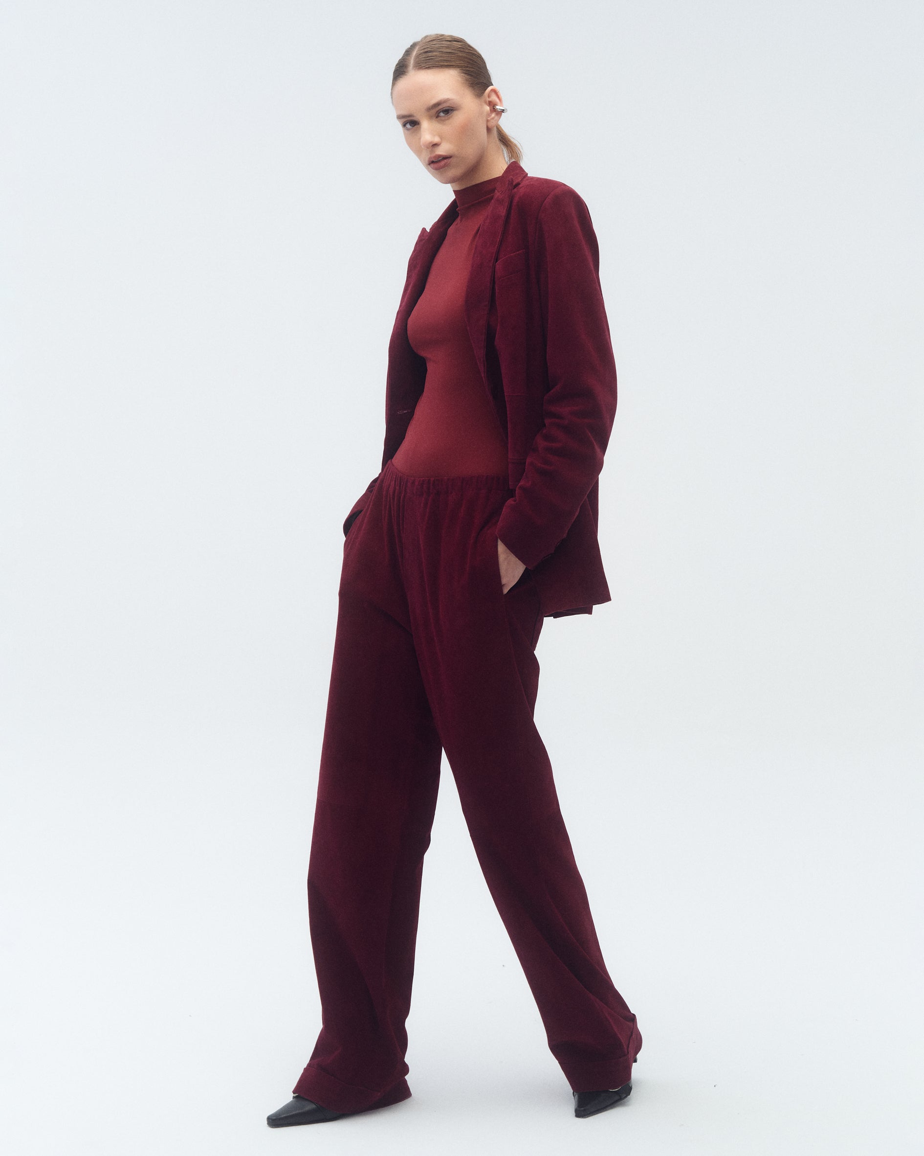 Pantalón Elisa Gamuza Bizancio