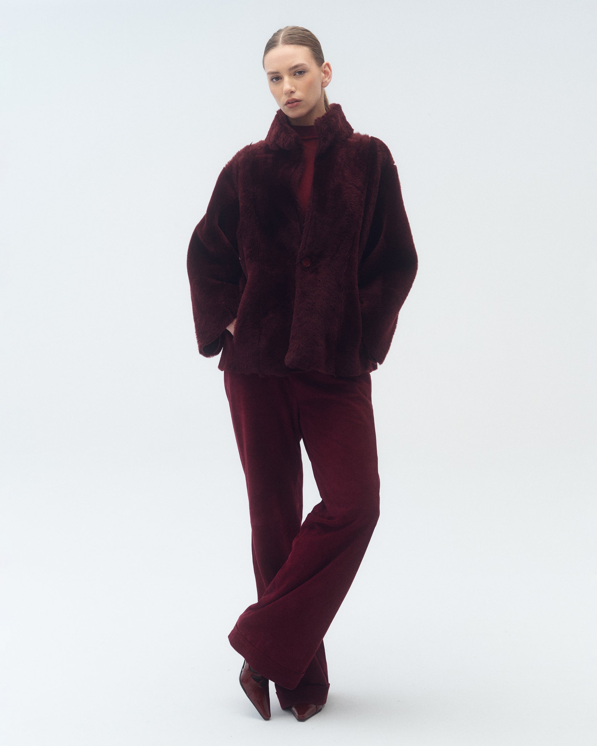 Pantalón Elisa Gamuza Bizancio