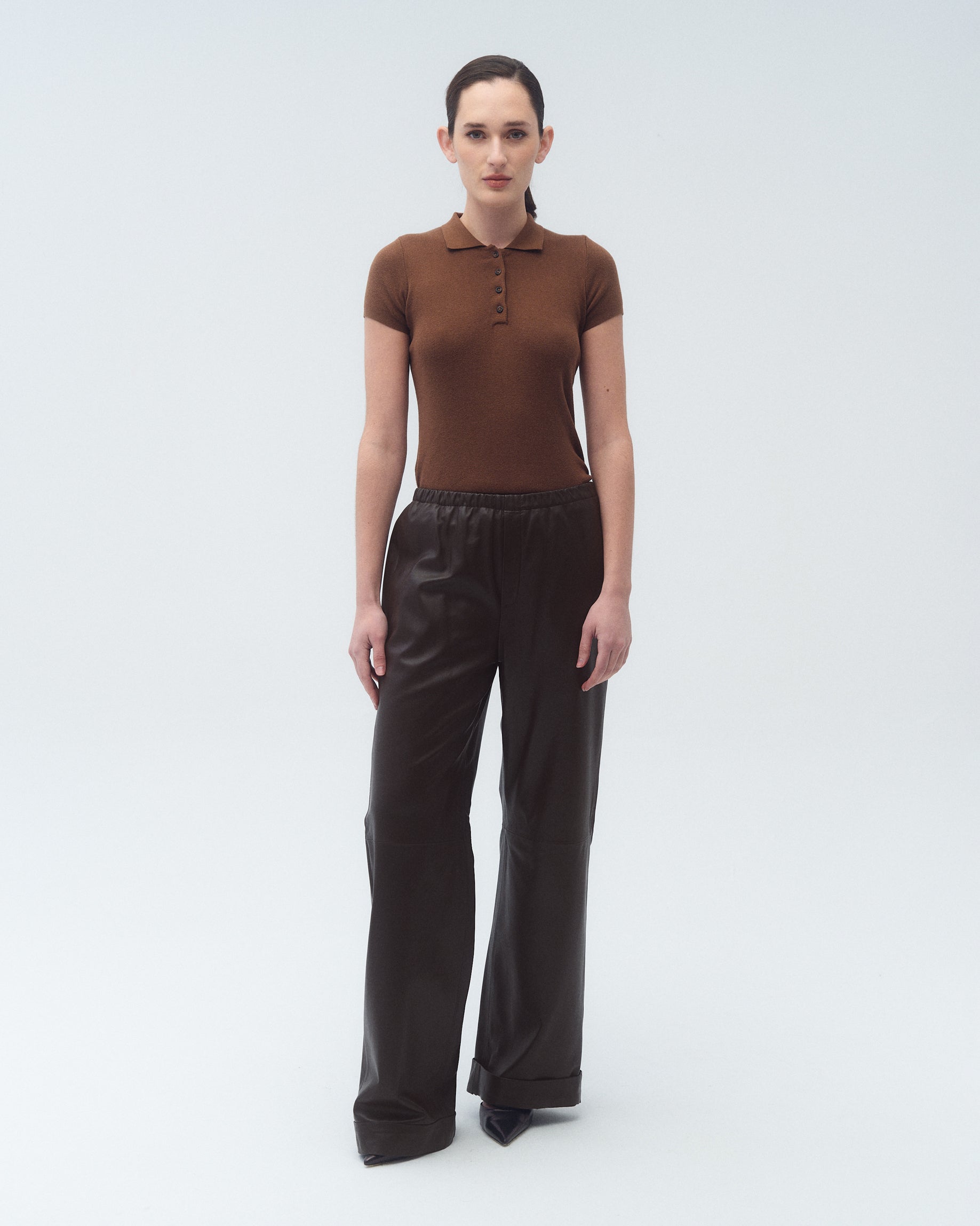 Pantalón Elisa Marrón