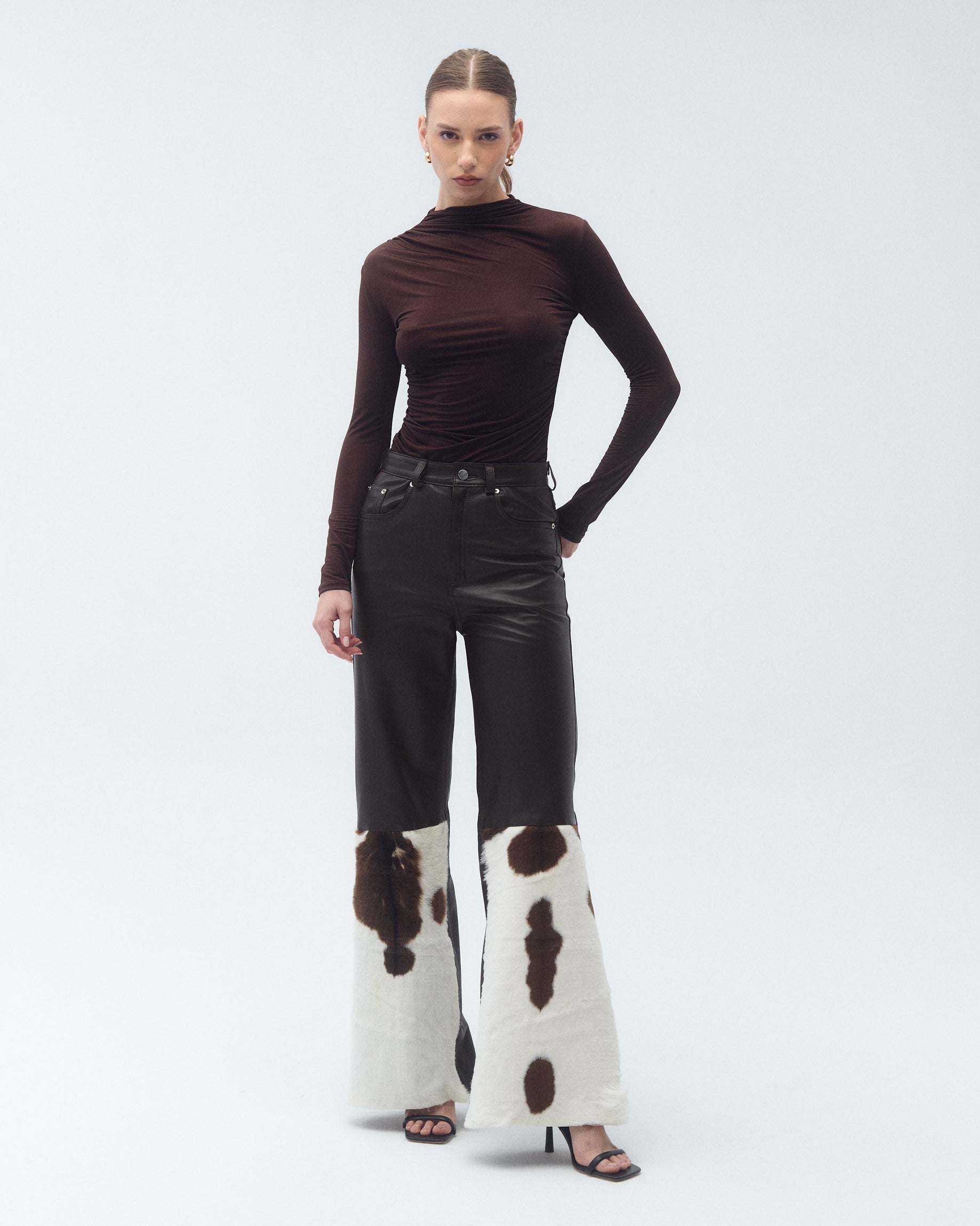 Pantalón Heidi Marrón/Natural LIMITED EDITION