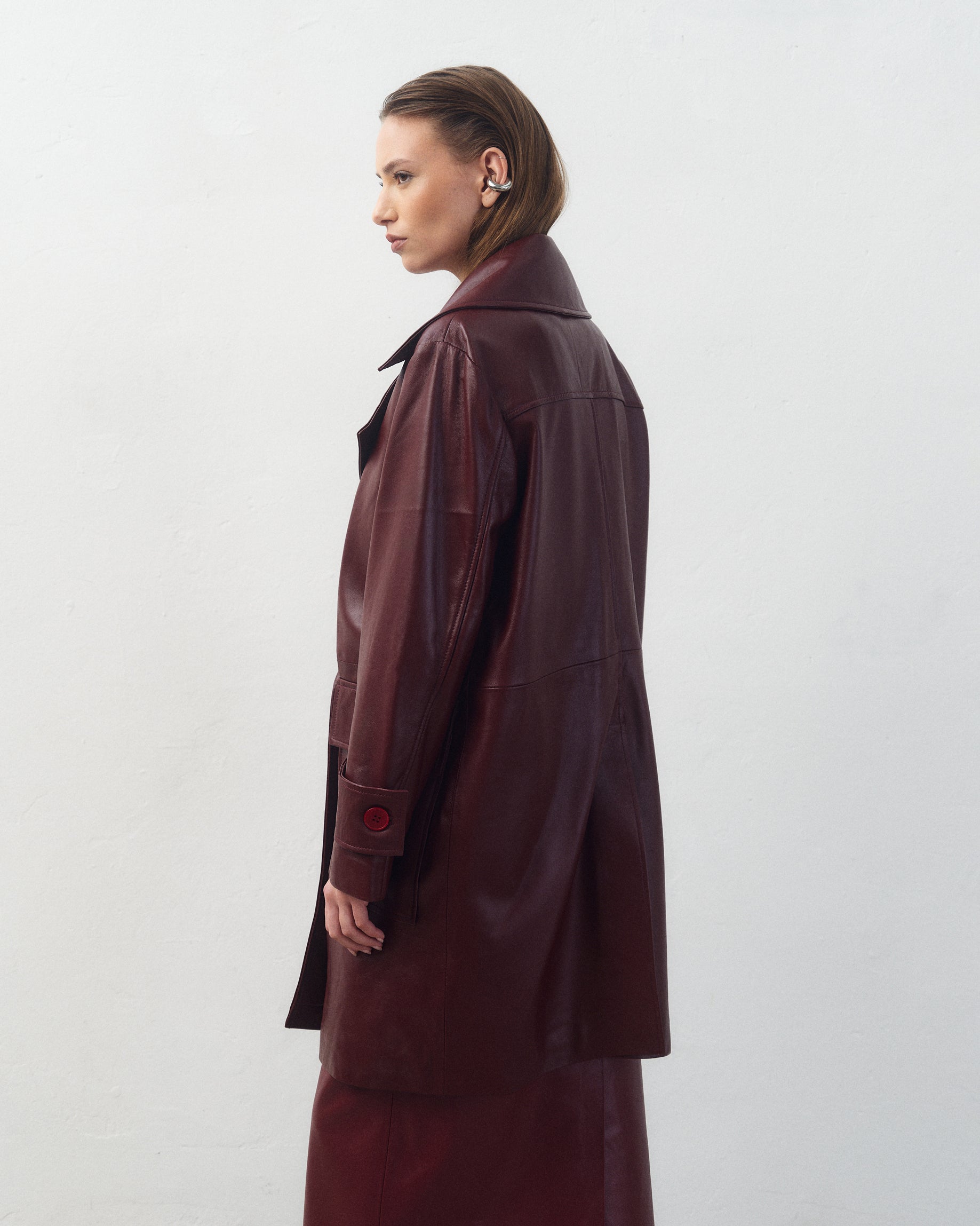 Trench Myla Bordó