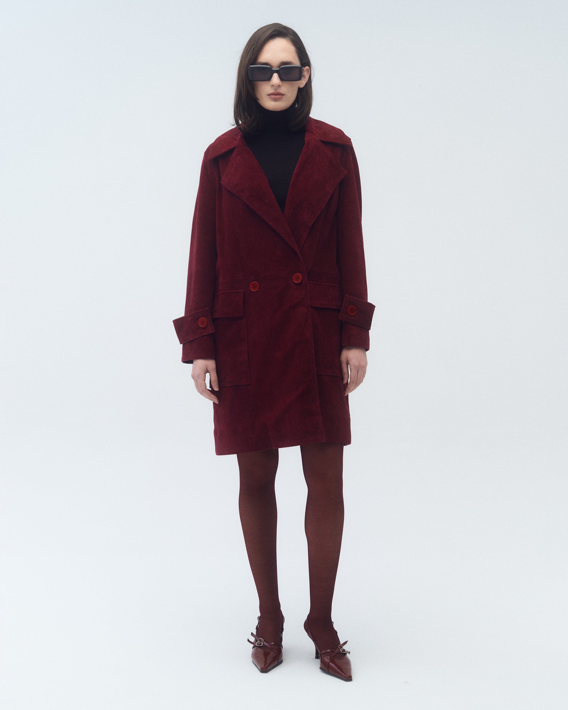 Trench Myla Gamuza Bizancio
