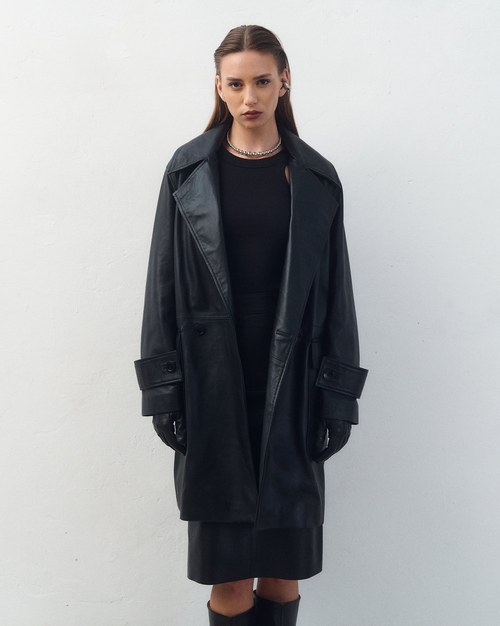 Trench Myla Negro