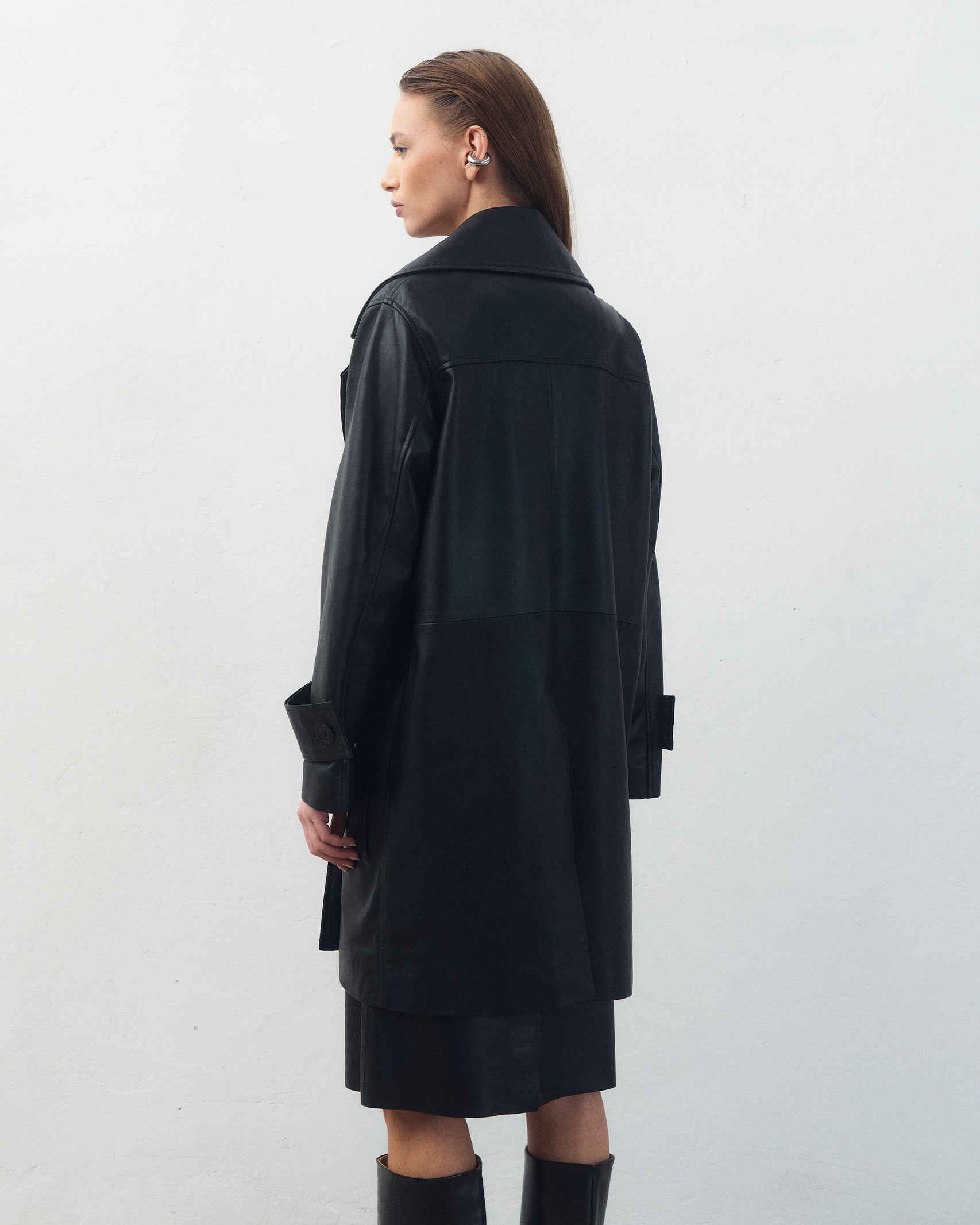 Trench Myla Negro