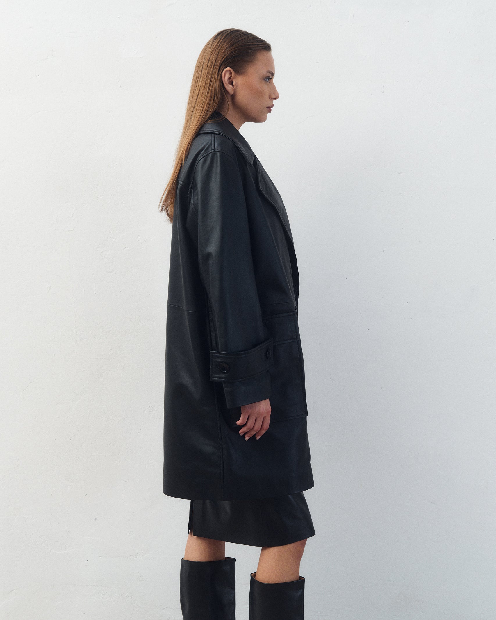 Trench Myla Negro